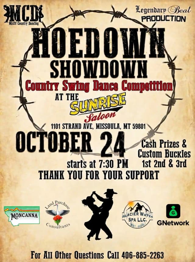 Hoedown Showdown flyer
