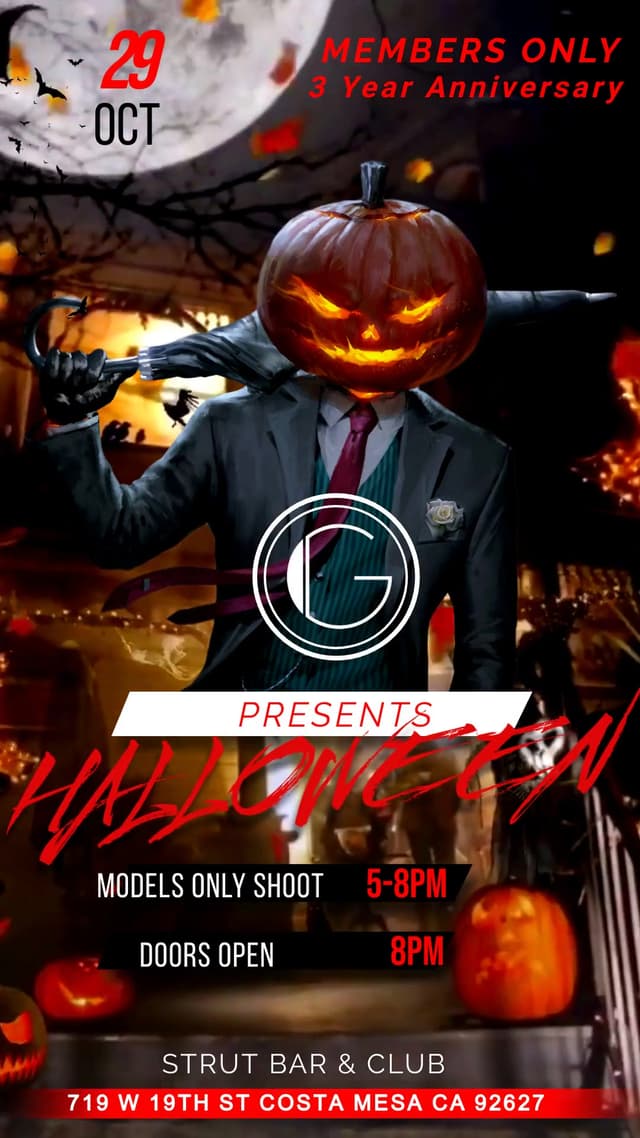 Halloween flyer