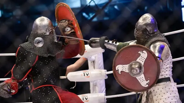 Medieval MMA flyer